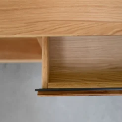 Meuble TV en bois massif de chêne Bremen - NordicStory
