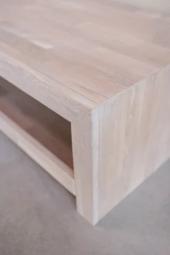 Meuble TV en bois massif de chêne Kaira - NordicStory