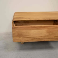Meuble TV en bois massif de chêne Genève - NordicStory