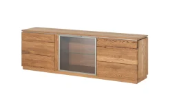 Meuble TV ou buffet en bois de chêne Monténégro 26 - LoftStory