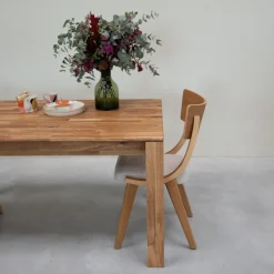 Table à manger en bois massif de chêne Mauritz 4 - NordicStory