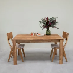 Table à manger en bois massif de chêne Mauritz 4 - NordicStory