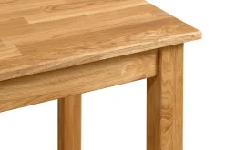 Table à manger en bois massif de chêne Lemsiwood - NordicStory