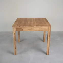 Table à manger extensible en bois massif de chêne Marsi - NordicStory