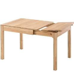 Table à manger extensible en bois massif de chêne Marsi - NordicStory