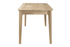 Table à manger extensible en bois massif de chêne France - NordicStory