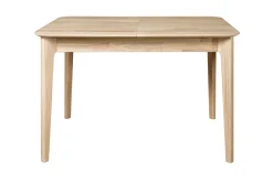 Table à manger extensible en bois massif de chêne France - NordicStory