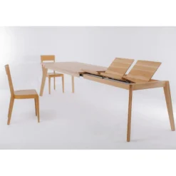 Table à manger extensible en bois massif PREMIER - KARPIS