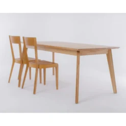 Table à manger extensible en bois massif PREMIER - KARPIS