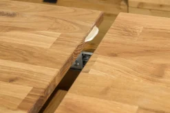 Table à manger extensible en bois massif de chêne Monty - NordicStory