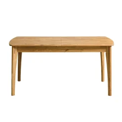 Table à manger extensible en bois massif de chêne Monty - NordicStory