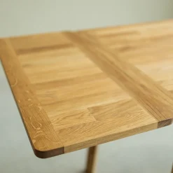 Table à manger extensible en chêne massif Mini 1 - NordicStory