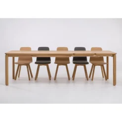 Table à manger extensible en bois massif GOLF - KARPIS