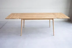 Table à manger extensible en bois massif de chêne Malmo 2 - VESKOR