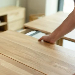 Table à manger extensible en chêne massif XL - NordicStory