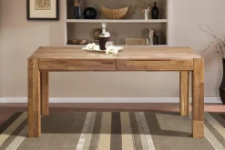 Table à manger extensible en chêne massif XL - NordicStory