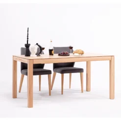 Table à manger extensible en bois massif VERDI - KARPIS