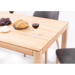 Table à manger extensible en bois massif VERDI - KARPIS