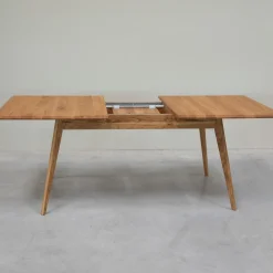Table à manger extensible en bois massif de chêne Genève - NordicStory