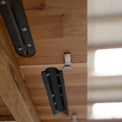 Table à manger extensible en bois massif de chêne Genève - NordicStory