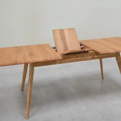 Table à manger extensible en bois massif de chêne Genève - NordicStory