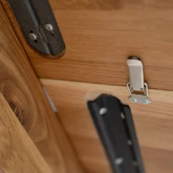Table à manger extensible en bois massif de chêne Genève - NordicStory