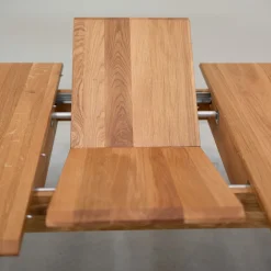 Table à manger extensible en bois massif de chêne Genève - NordicStory