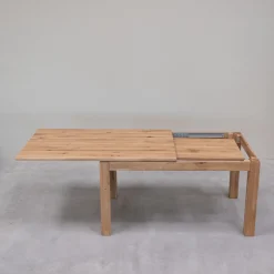Table à manger extensible en bois massif de chêne L2 - NordicStory