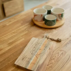 Table à manger extensible en chêne massif Mauritz 1 - NordicStory