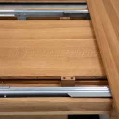 Table à manger extensible en bois massif de chêne Bremen - NordicStory