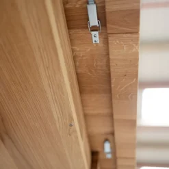 Table à manger extensible en bois massif de chêne Bremen - NordicStory