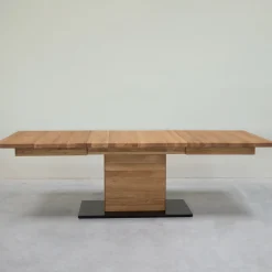 Table à manger extensible en bois massif de chêne Bremen - NordicStory
