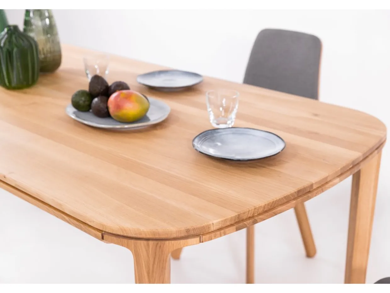 Table à manger fixe en bois massif IKONA - KARPIS
