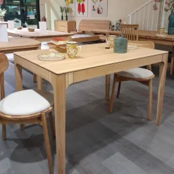 Table à manger fixe en bois massif CREATIV - KARPIS