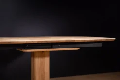 Table à manger fixe en bois massif LUNA - KARPIS