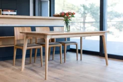 Table à manger fixe en bois massif TOKIO - KARPIS