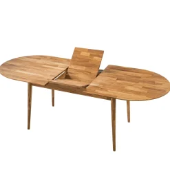 Table à manger ovale extensible en chêne massif Escandi 2 - NordicStory