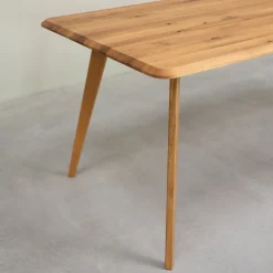 Table à manger rectangulaire en chêne massif Genève - NordicStory
