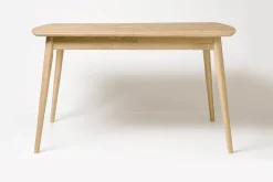 Table à manger rectangulaire extensible en chêne massif Escandi - NordicStory
