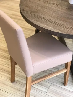 Table à manger ronde extensible en chêne massif MOBY - NordicStory