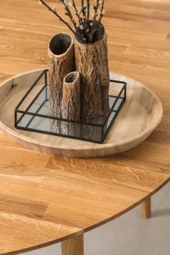 Table à manger ronde extensible en chêne massif Escandi 6 - NordicStory