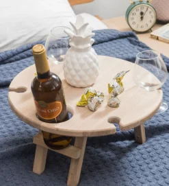 Table à vin pliante en chêne massif Merci - NordicStory