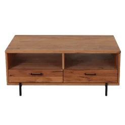 Table basse en bois massif Normandie - VESKOR