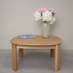 Table basse en bois massif de chêne Victoria - VESKOR