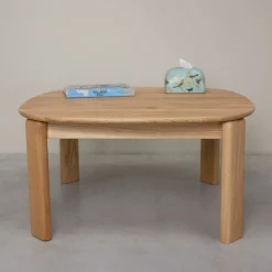 Table basse en bois massif de chêne Victoria - VESKOR