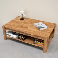 Table basse en bois massif de chêne Mauritz 4 - NordicStory