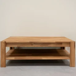 Table basse en bois massif de chêne Mauritz 4 - NordicStory