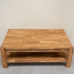 Table basse en bois massif de chêne Mauritz 4 - NordicStory