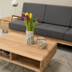 Table basse en bois massif Suède 1 – VESKOR