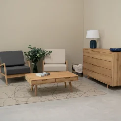 Table basse en bois massif Suède – VESKOR